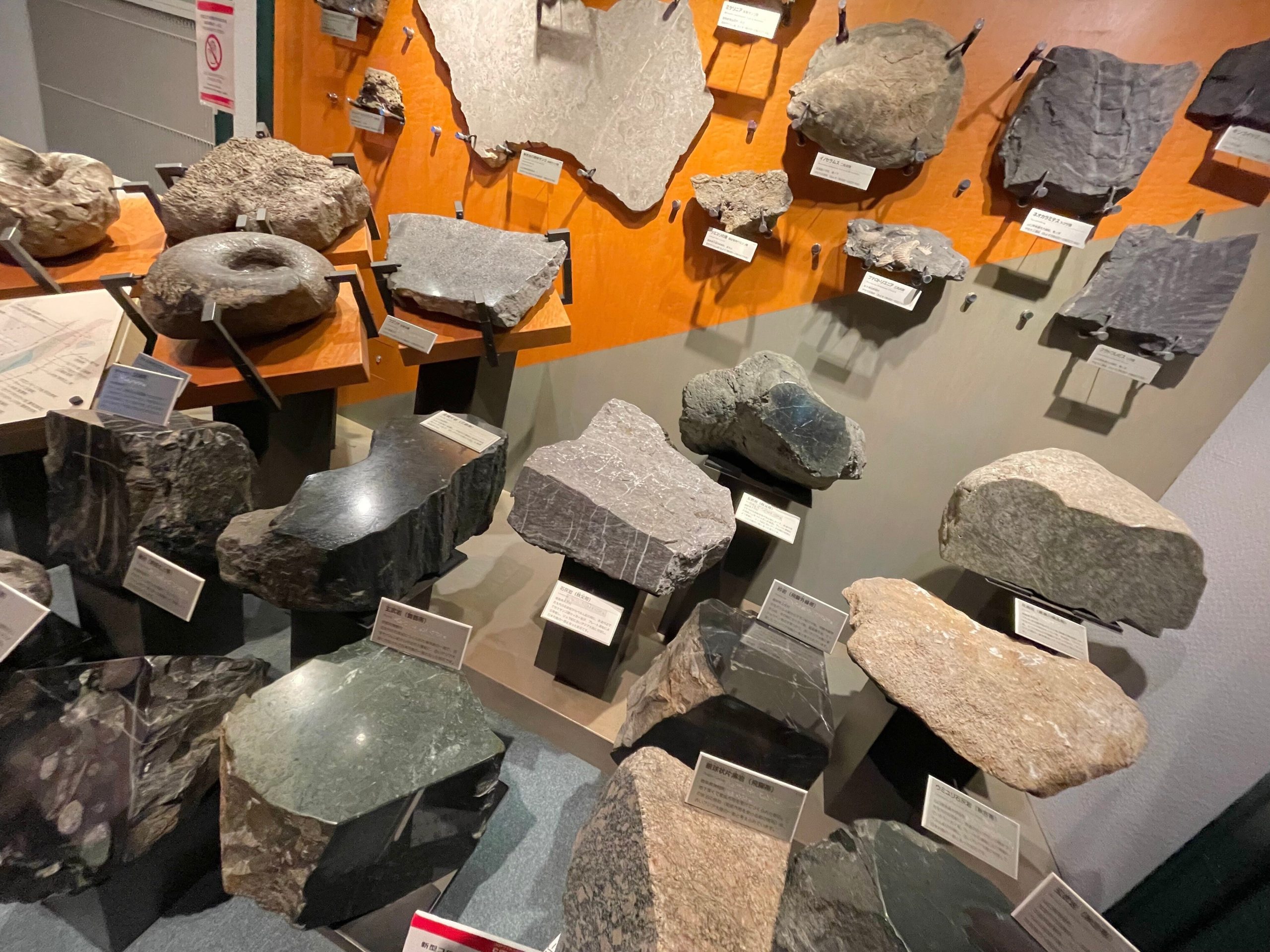 さまざまな岩石の画像