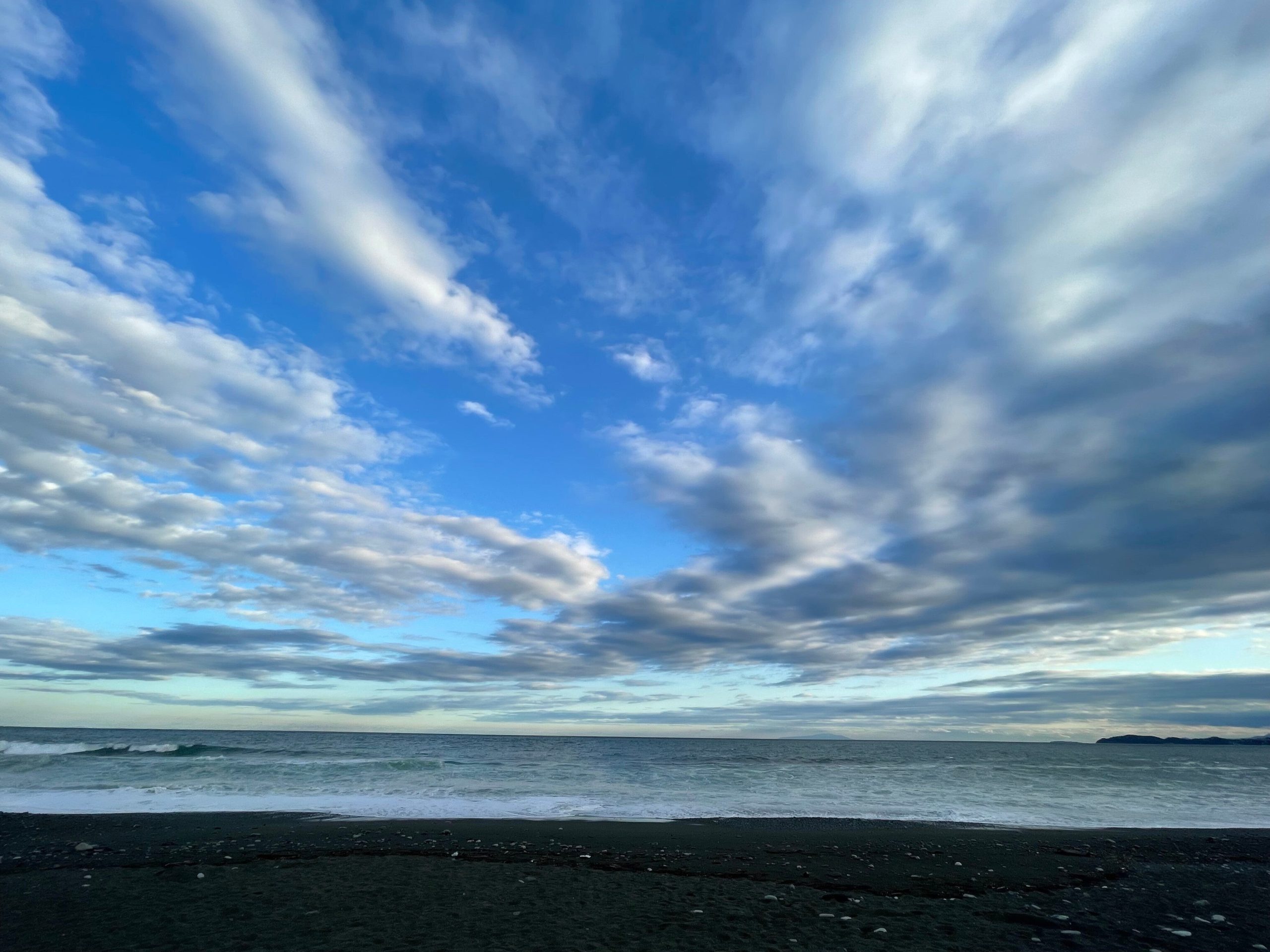 空と海の風景画像