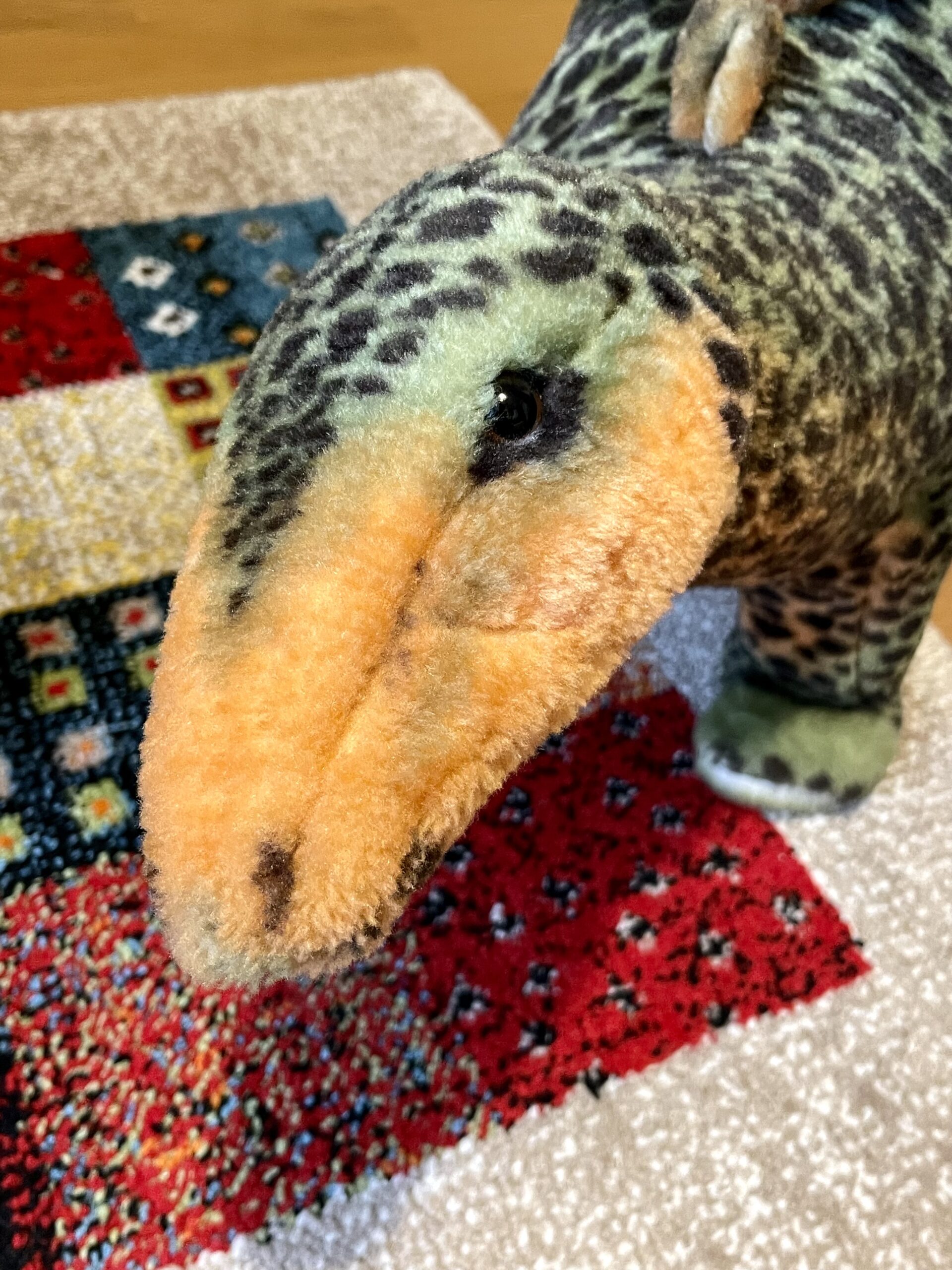 ステゴサウルスのぬいぐるみの画像