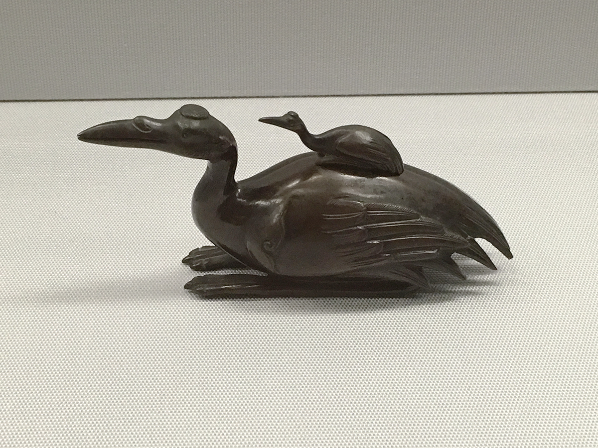 鶴の水滴の画像