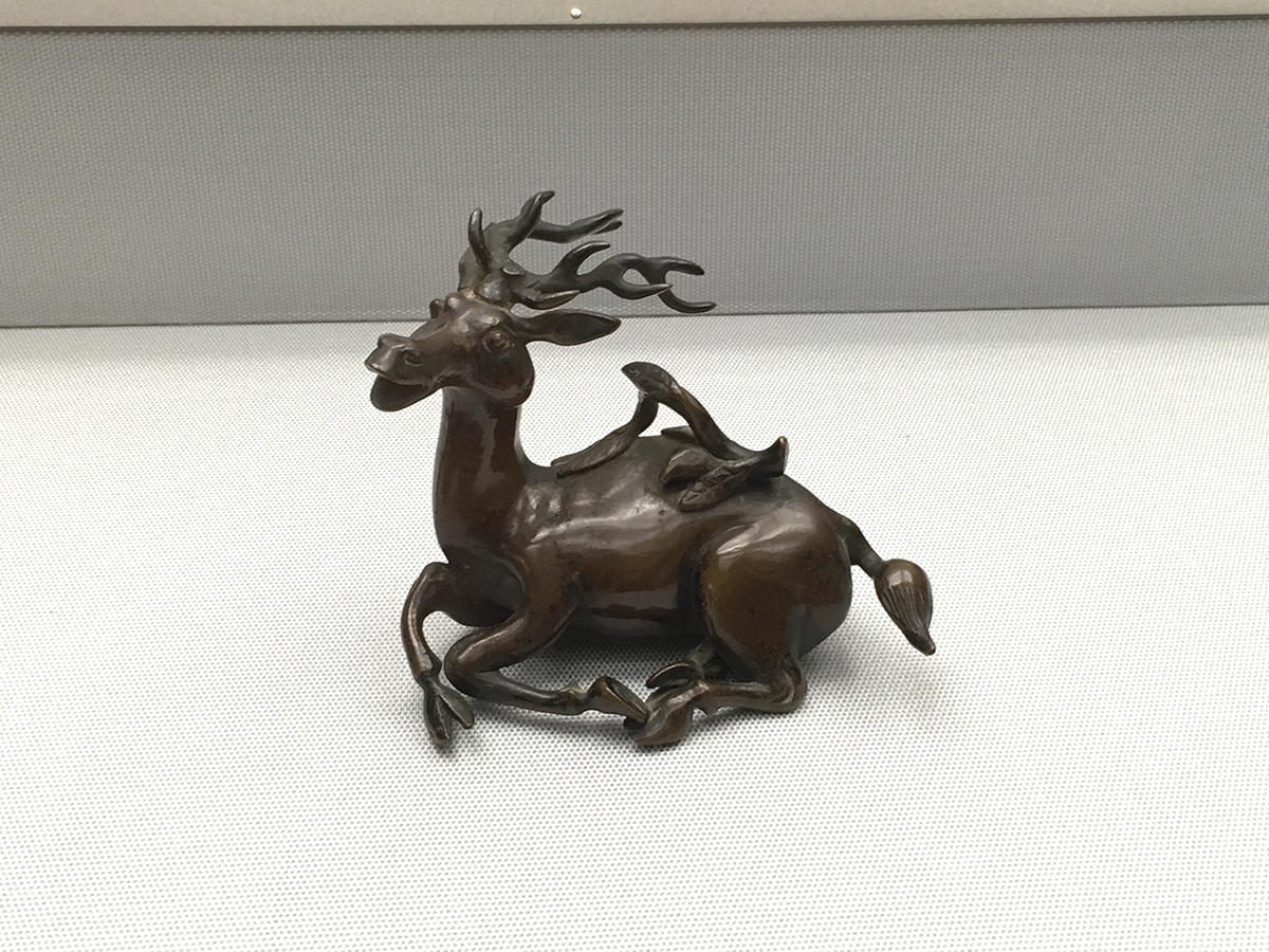 鹿の水滴の画像